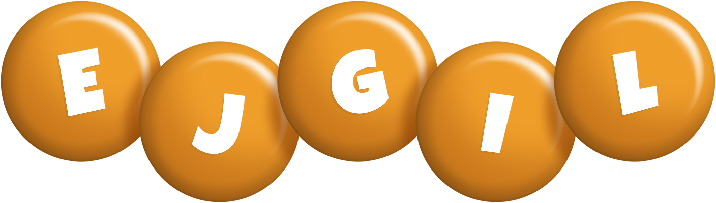 Ejgil candy-orange logo