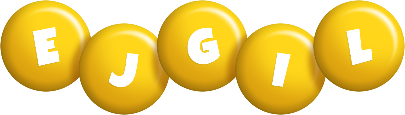 Ejgil candy-yellow logo