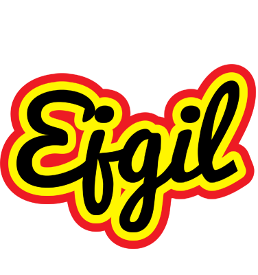 Ejgil flaming logo