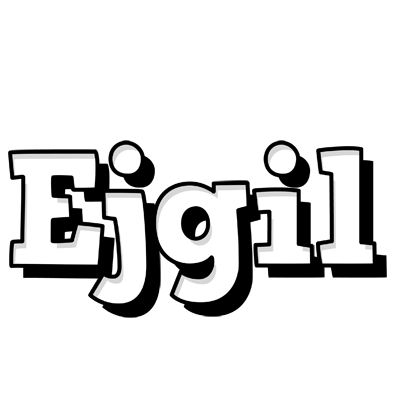 Ejgil snowing logo