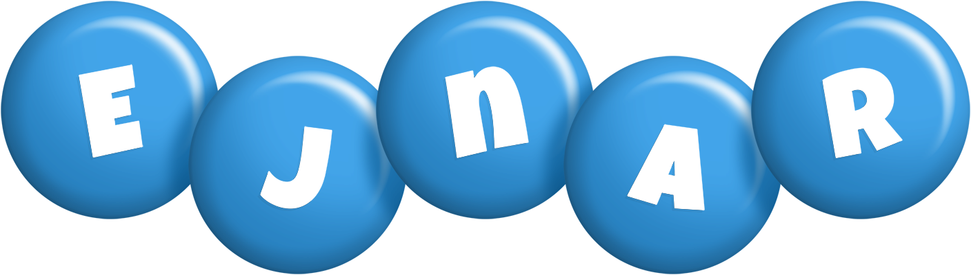 Ejnar candy-blue logo