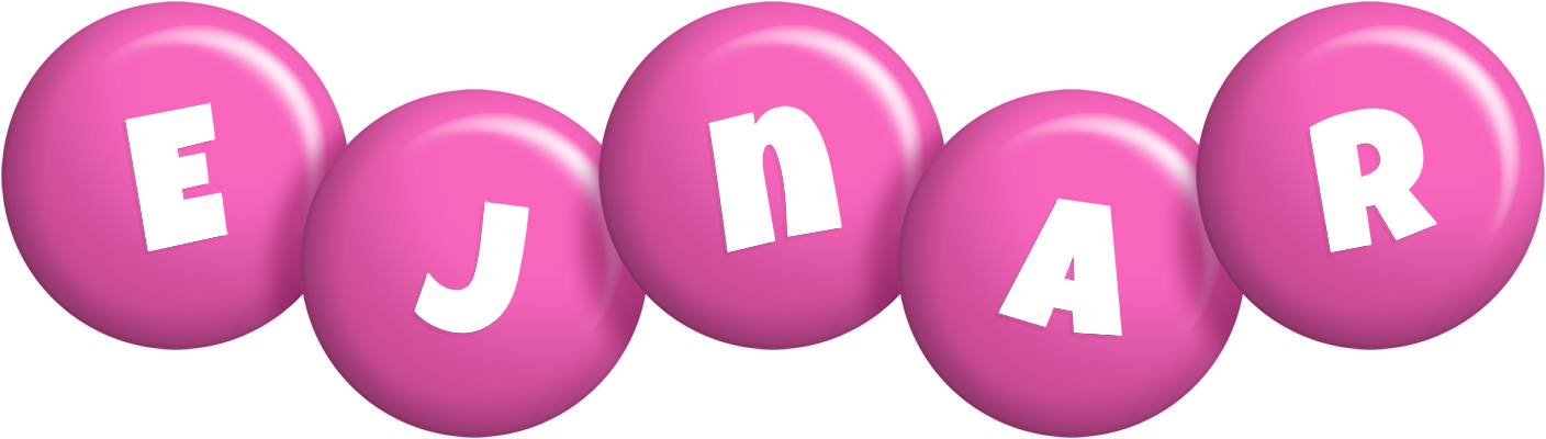 Ejnar candy-pink logo
