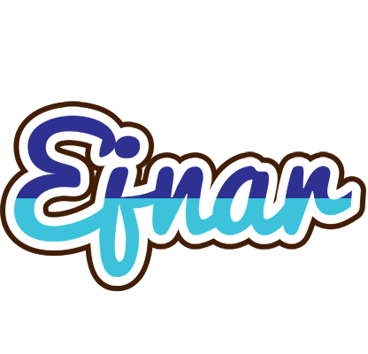 Ejnar raining logo
