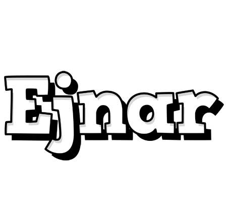 Ejnar snowing logo