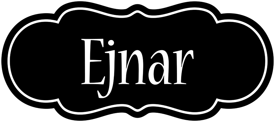 Ejnar welcome logo