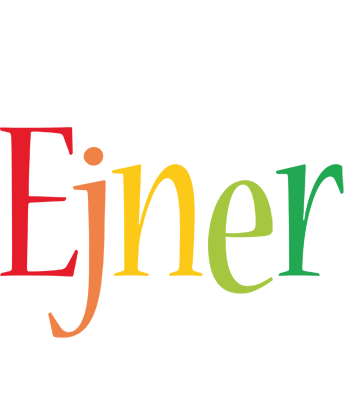 Ejner birthday logo