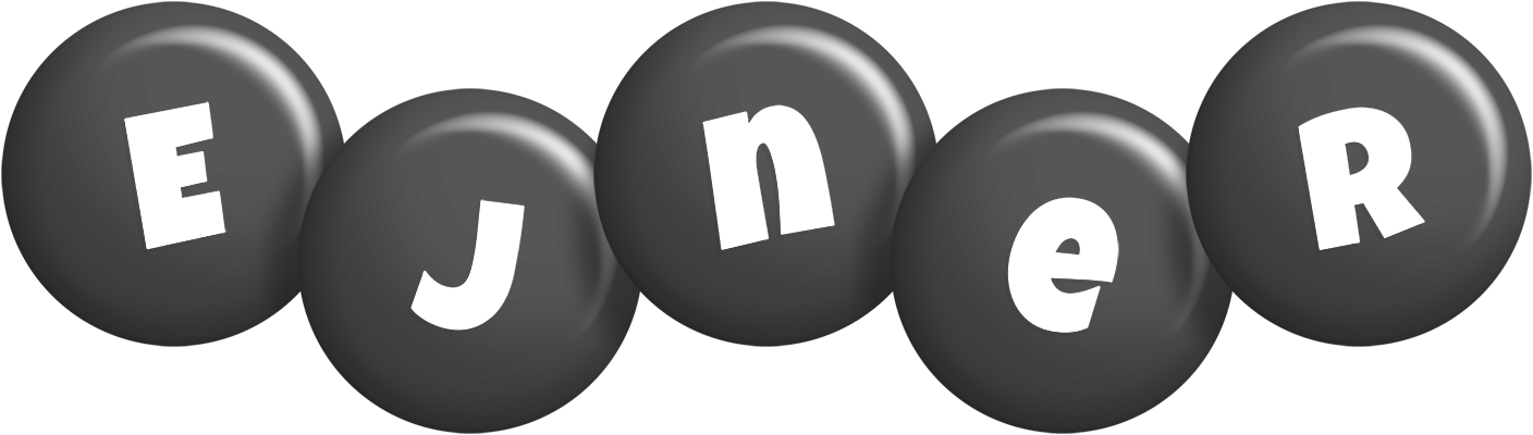 Ejner candy-black logo