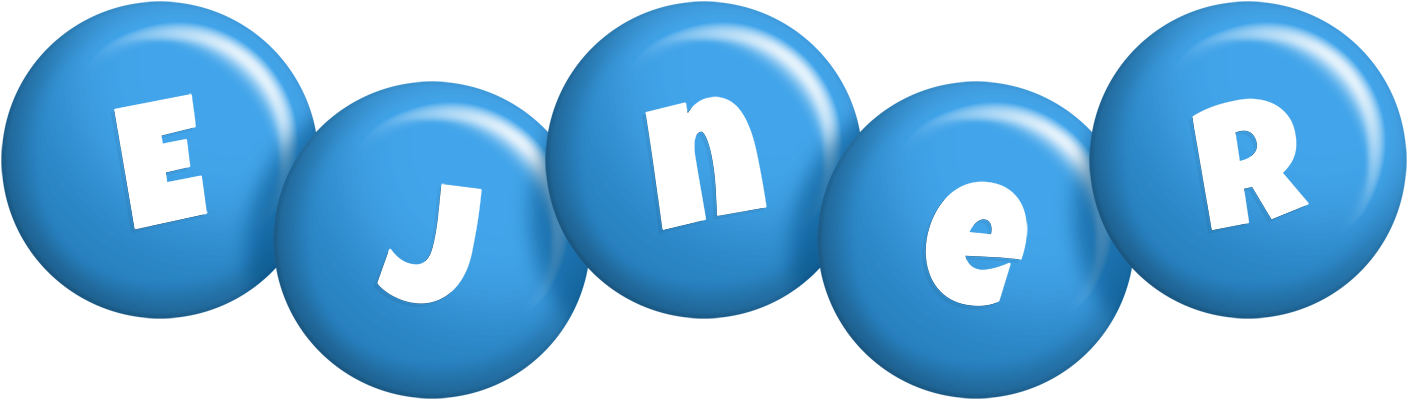 Ejner candy-blue logo