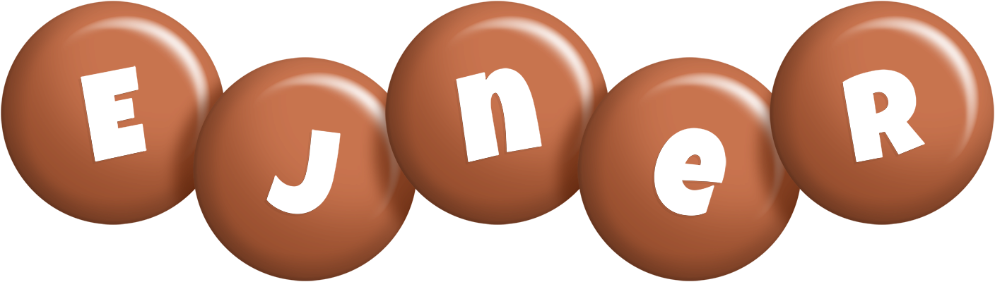Ejner candy-brown logo