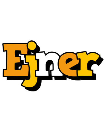 Ejner cartoon logo