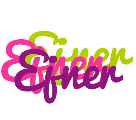 Ejner flowers logo
