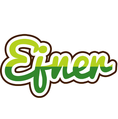 Ejner golfing logo