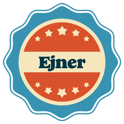 Ejner labels logo