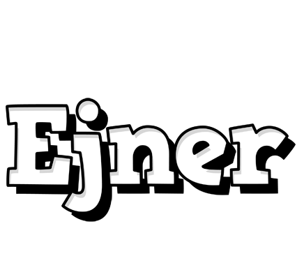 Ejner snowing logo