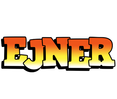 Ejner sunset logo