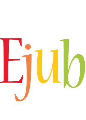 Ejub birthday logo
