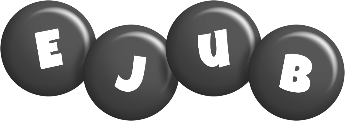 Ejub candy-black logo