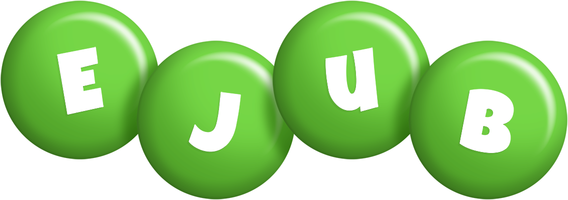 Ejub candy-green logo