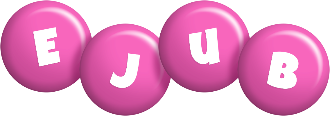 Ejub candy-pink logo