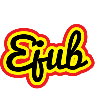 Ejub flaming logo