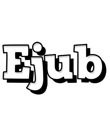 Ejub snowing logo