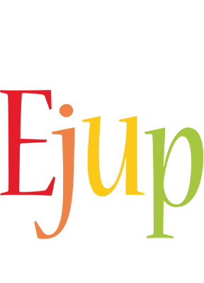 Ejup birthday logo