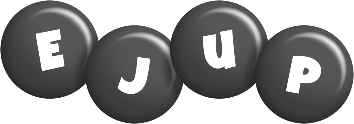 Ejup candy-black logo