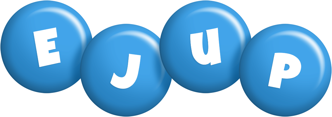 Ejup candy-blue logo
