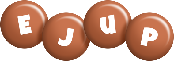 Ejup candy-brown logo