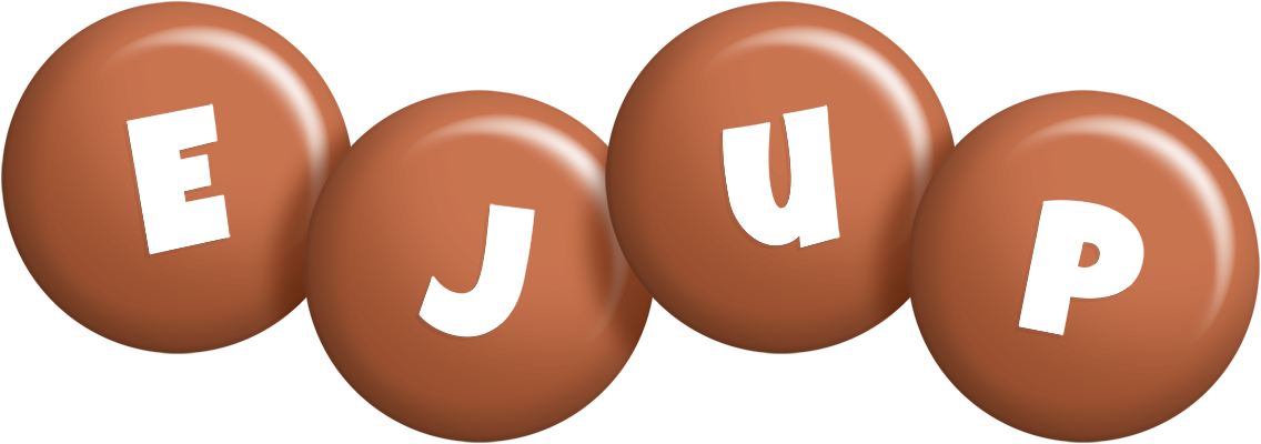 Ejup candy-brown logo