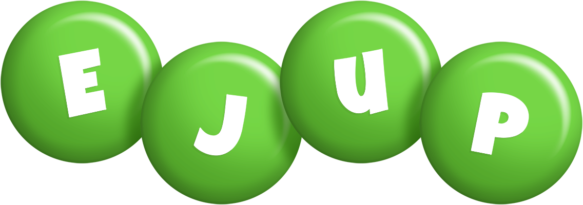 Ejup candy-green logo