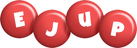 Ejup candy-red logo