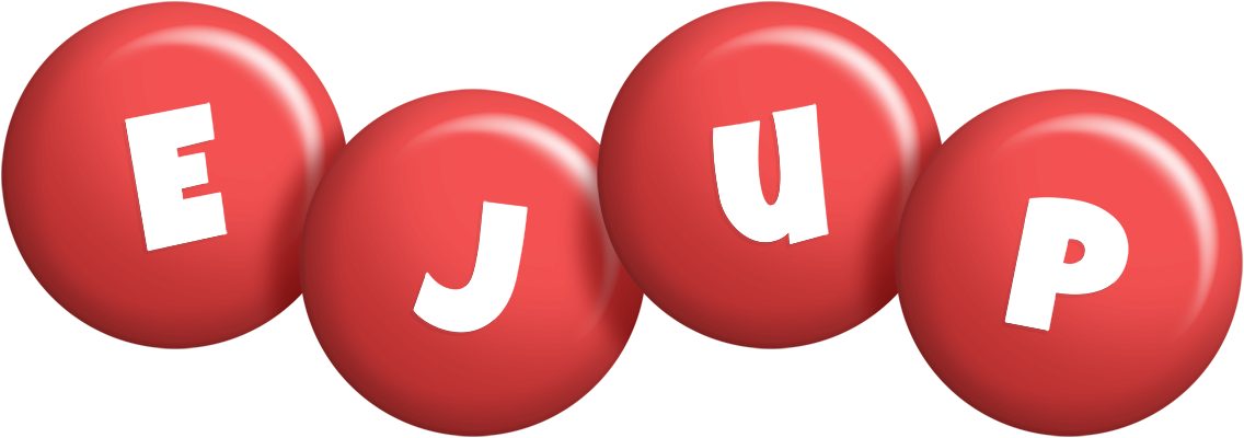 Ejup candy-red logo