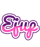 Ejup cheerful logo