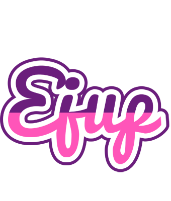 Ejup cheerful logo