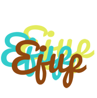 Ejup cupcake logo