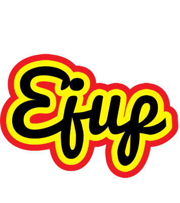 Ejup flaming logo