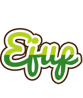 Ejup golfing logo