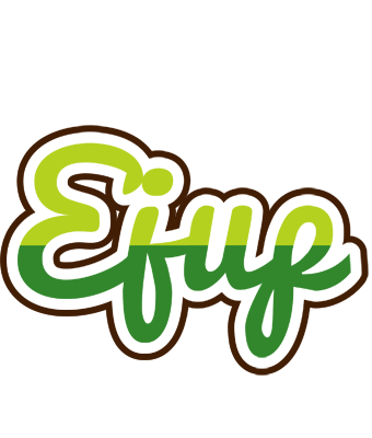 Ejup golfing logo