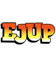 Ejup sunset logo