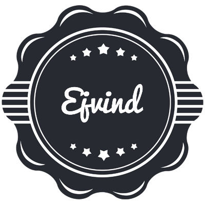 Ejvind badge logo