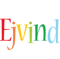 Ejvind birthday logo