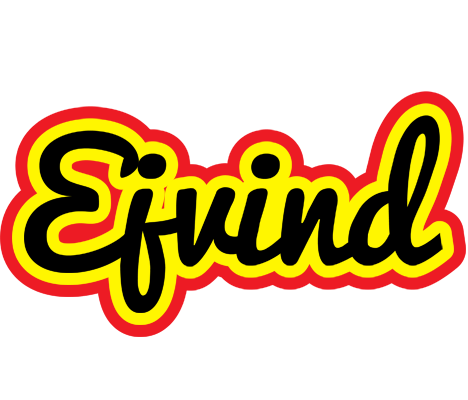 Ejvind flaming logo
