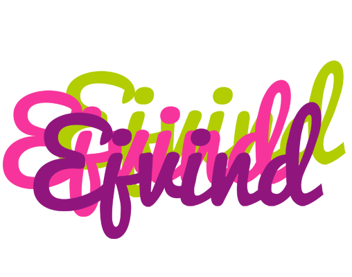 Ejvind flowers logo