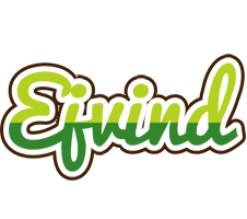 Ejvind golfing logo