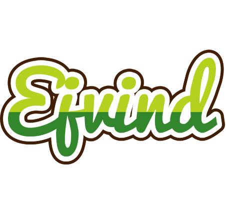 Ejvind golfing logo