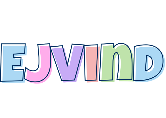 Ejvind pastel logo