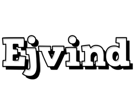 Ejvind snowing logo