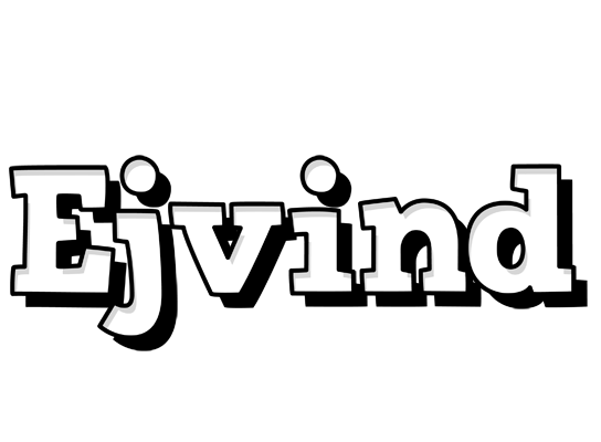 Ejvind snowing logo