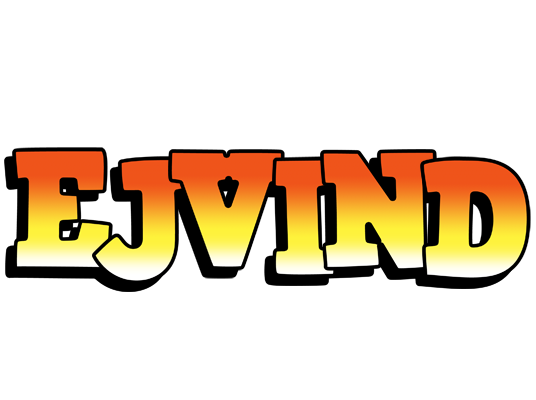 Ejvind sunset logo